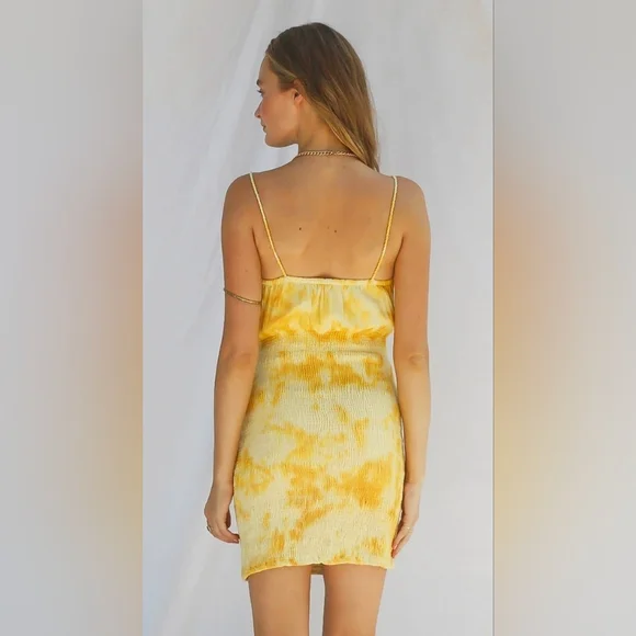 Jen's Pirate Booty Love Street Tie-Dye Mini Dress